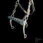 Preview: Bridon Solo mit TSP-Einbausatz Hackamore Variationen mit Strass-Steinen (AT21-2809)